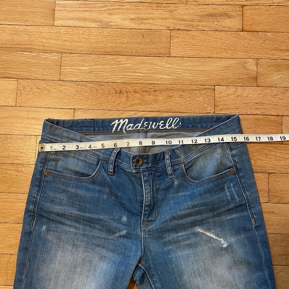 Madewell Women's Vintage Style Distressed Jeans Size 28/6 - Picture 6 of 10